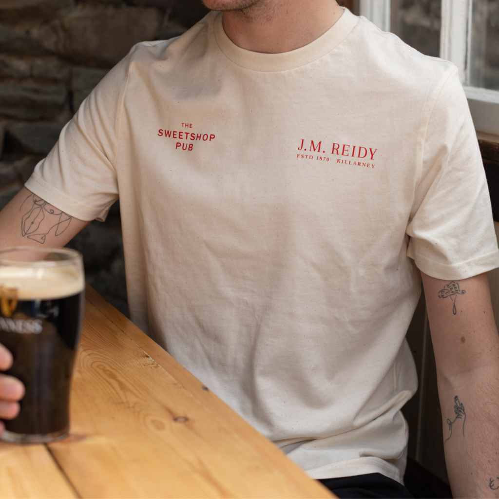 Sweetshop Pub Tee | Natural Raw