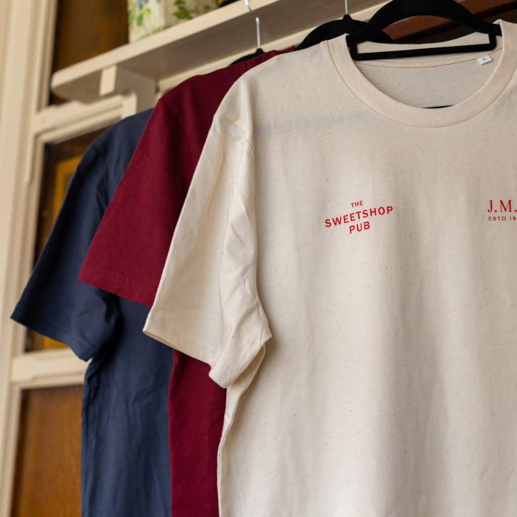 Sweetshop Pub Tee | Natural Raw