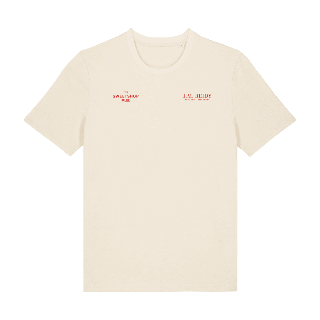 Sweetshop Pub Tee | Natural Raw